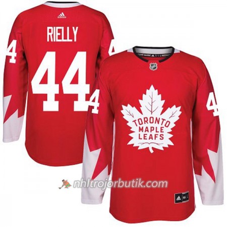 Män Ishockey Toronto Maple Leafs Tröja Morgan Rielly 44 Adidas 2017-2018 Röd Alternate Authentic Män Ishockey Toronto Maple Leafs Tröja Morgan Rielly 44 Adidas 2017-2018 Röd Alternate Authentic